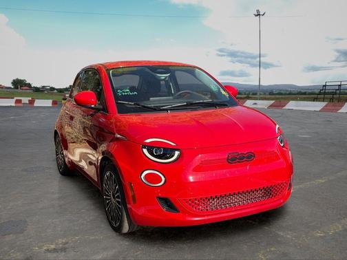 Red by (Red) 2024 FIAT 500e INSPI(RED) FWD