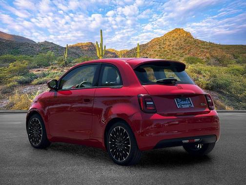 Red by (Red) 2024 FIAT 500e INSPI(RED) FWD