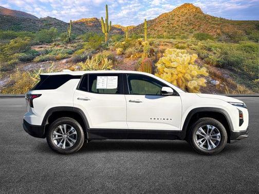 Summit White 2025 Chevrolet Equinox 1LT