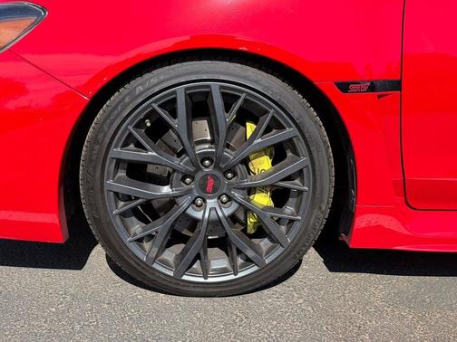 Pure Red 2018 Subaru WRX STI Base