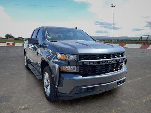 Shadow Gray Metallic 2021 Chevrolet Silverado 1500 Custom