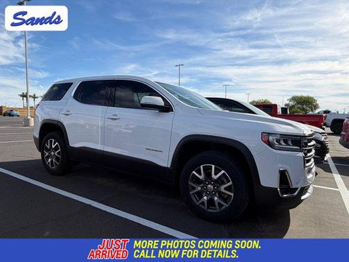 Summit White 2023 GMC Acadia FWD SLE