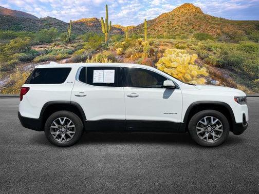 Summit White 2023 GMC Acadia FWD SLE