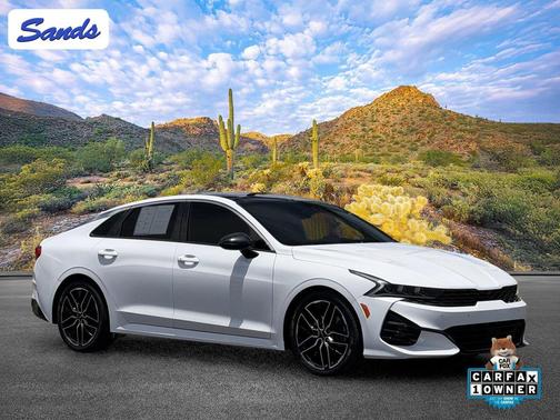 Glacial White Pearl 2024 Kia K5 GT