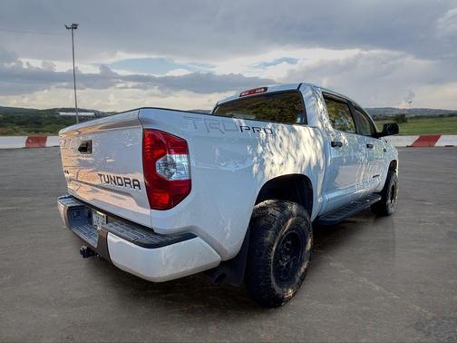 Super White 2019 Toyota Tundra TRD Pro 5.7L V8