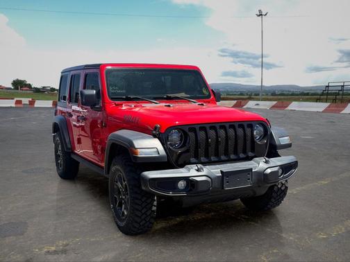 Firecracker Red Clearcoat 2023 Jeep Wrangler Willys