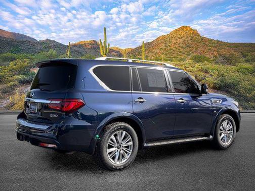 Hermosa Blue 2019 INFINITI QX80 Luxe