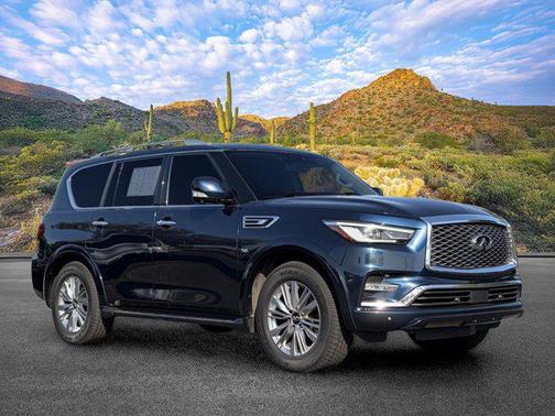 Hermosa Blue 2019 INFINITI QX80 Luxe