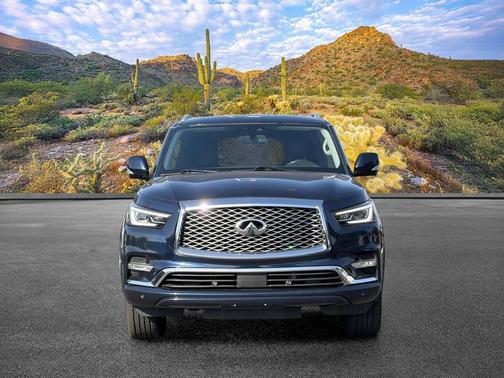Hermosa Blue 2019 INFINITI QX80 Luxe