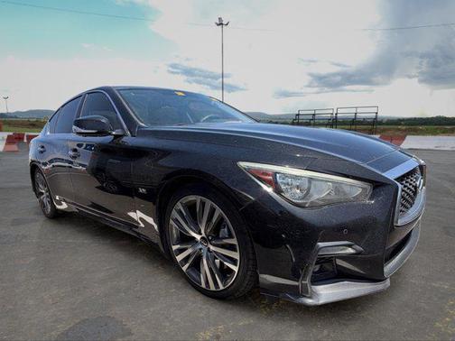 Black Obsidian 2018 INFINITI Q50 3.0t Sport