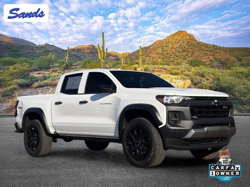 Summit White 2026 Chevrolet Colorado Trail Boss