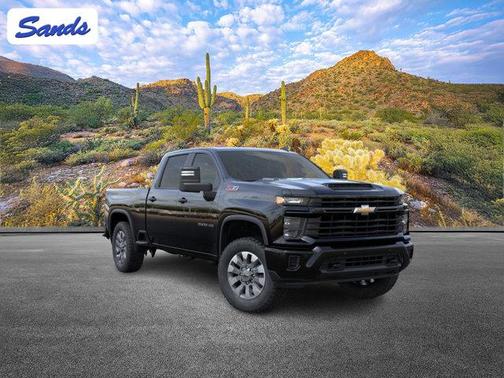 Black 2026 Chevrolet Silverado 2500 Custom