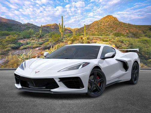 Arctic White 2026 Chevrolet Corvette Stingray w/1LT