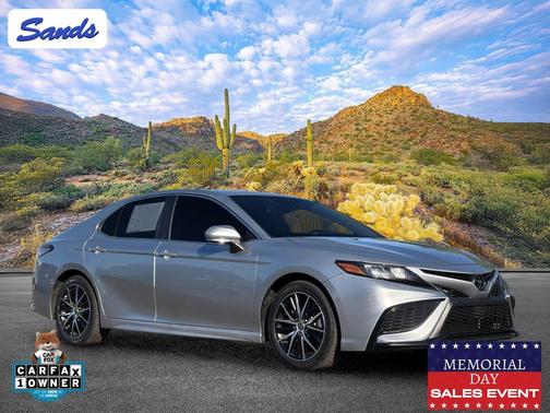 Celestial Silver Metallic 2023 Toyota Camry SE