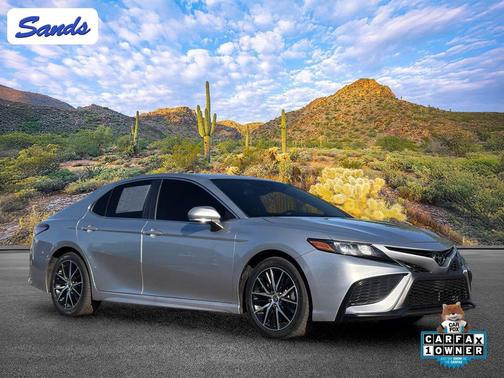 Celestial Silver Metallic 2023 Toyota Camry SE