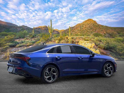 Yacht Blue 2025 Kia K5 GT-Line