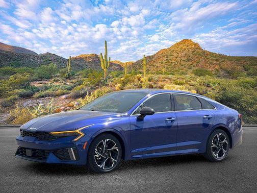 Yacht Blue 2025 Kia K5 GT-Line