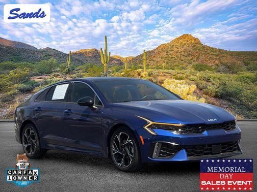 Yacht Blue 2025 Kia K5 GT-Line