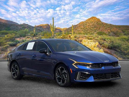 Yacht Blue 2025 Kia K5 GT-Line