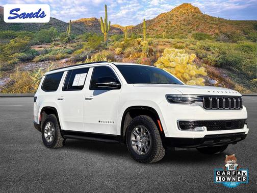 Bright White Clearcoat 2024 Jeep Wagoneer Series I 4x4