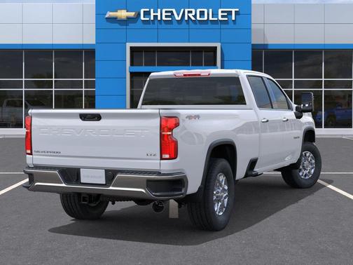 Summit White 2026 Chevrolet Silverado 3500 LTZ