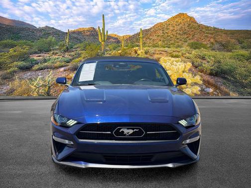 Kona Blue Metallic 2020 Ford Mustang EcoBoost Premium