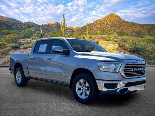 Billet Silver Metallic Clearcoat 2024 RAM 1500 Laramie