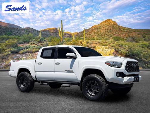Super White 2021 Toyota Tacoma TRD Sport