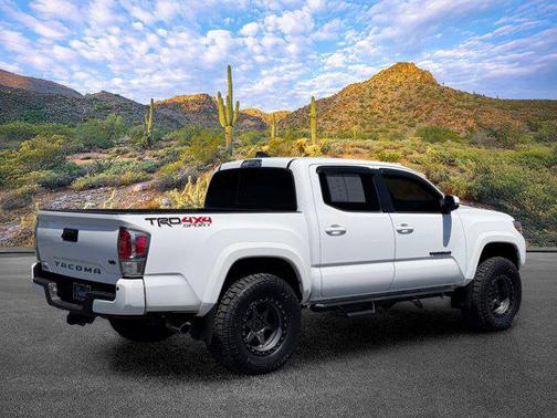 Super White 2021 Toyota Tacoma TRD Sport