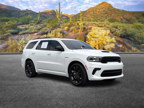 White Knuckle Clearcoat 2023 Dodge Durango R/T Plus AWD