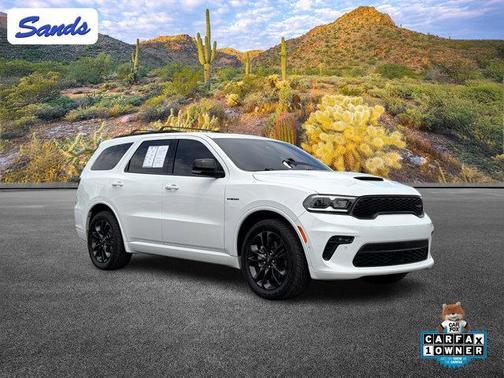 White Knuckle Clearcoat 2023 Dodge Durango R/T Plus AWD