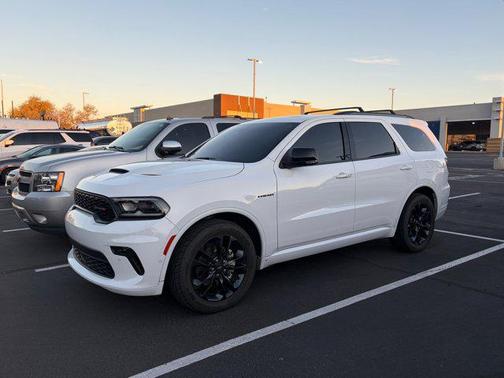 White Knuckle Clearcoat 2023 Dodge Durango R/T Plus AWD