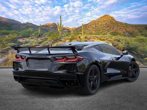 Black 2026 Chevrolet Corvette Stingray w/1LT