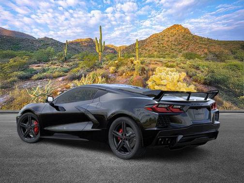 Black 2026 Chevrolet Corvette Stingray w/1LT