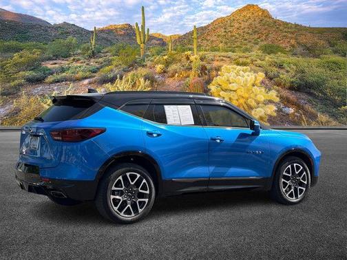 Riptide Blue Metallic 2024 Chevrolet Blazer RS