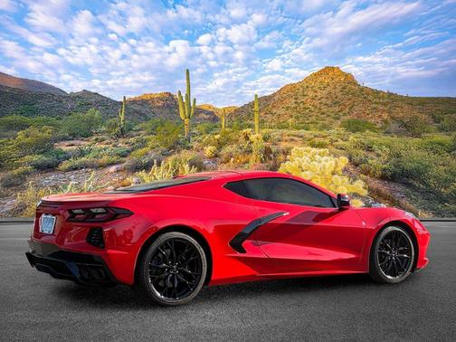 Torch Red 2025 Chevrolet Corvette Stingray w/1LT