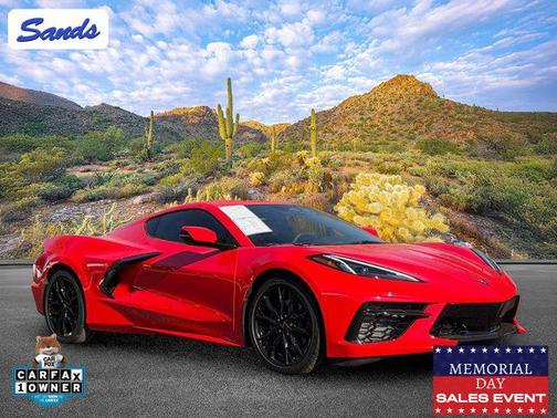 Torch Red 2025 Chevrolet Corvette Stingray w/1LT