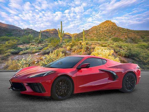 Torch Red 2025 Chevrolet Corvette Stingray w/1LT