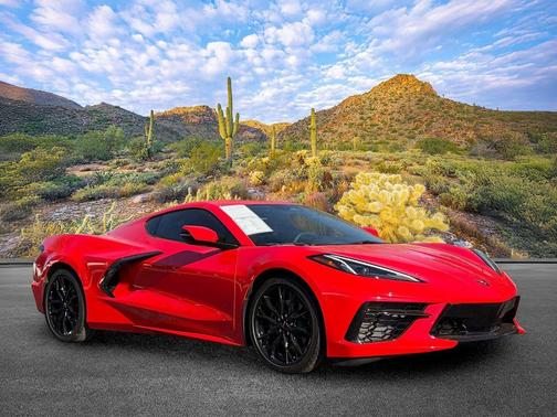Torch Red 2025 Chevrolet Corvette Stingray w/1LT