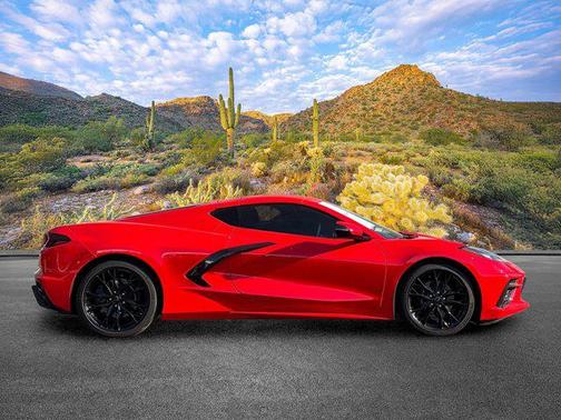 Torch Red 2025 Chevrolet Corvette Stingray w/1LT