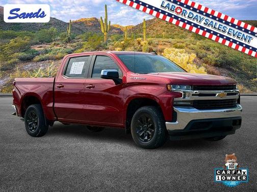 Cherry Red Tintcoat 2021 Chevrolet Silverado 1500 LT