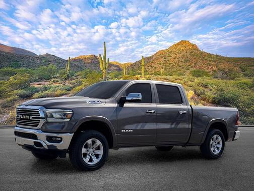 Granite Crystal Metallic Clearcoat 2021 RAM 1500 Laramie