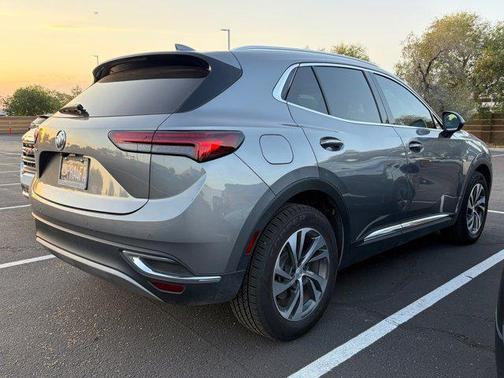 Satin Steel Metallic 2021 Buick Envision FWD Essence