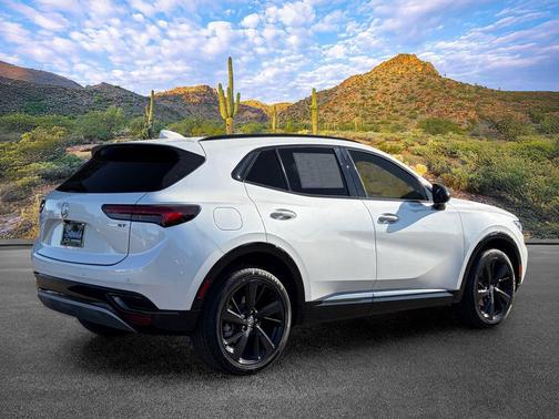 White Frost Tricoat 2023 Buick Envision Preferred FWD