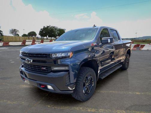 Northsky Blue Metallic 2021 Chevrolet Silverado 1500 LT Trail Boss