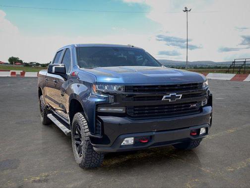 Northsky Blue Metallic 2021 Chevrolet Silverado 1500 LT Trail Boss