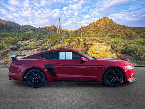 Ruby Red Metallic Tinted Clearcoat 2017 Ford Mustang GT