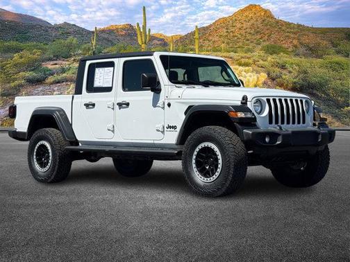 Bright White Clearcoat 2020 Jeep Gladiator Sport S