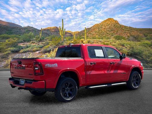 Flame Red Clearcoat 2025 RAM 1500 Lone Star