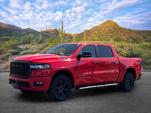 Flame Red Clearcoat 2025 RAM 1500 Lone Star
